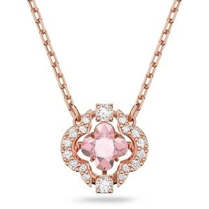 SWAROVSKI Women's Sparkling Dance Clover Necklace (BNWT)